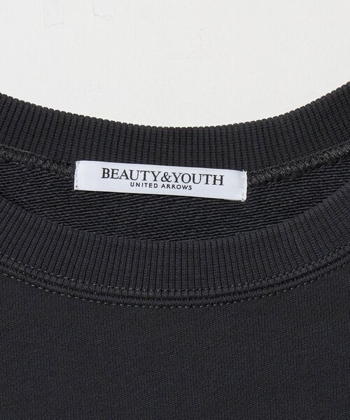BEAUTY&YOUTH UNITED ARROWS(ビューティーアンドユースユナイテッドアローズ)の「コットン裏毛 ロゴスウェット プルオーバー(スウェット・レディース・ライトグレー/ダークグレー・FREE)」の12枚目の写真