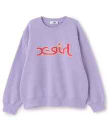 X-girl Stages | ミルズロゴトレーナー(スウェット)