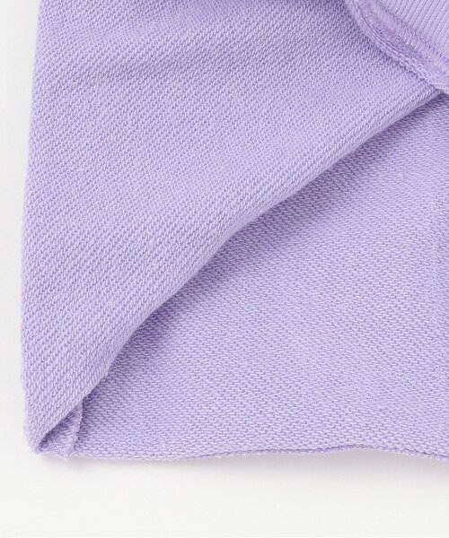 X-girl Stages（エックスガールステージス）の「ミルズロゴトレーナー（スウェット・キッズ・ラベンダー/スモークピンク/ブラック/トップグレー・110cm/120cm/140cm/130cm/90cm/100cm/80ｃｍ）」の9枚目の写真