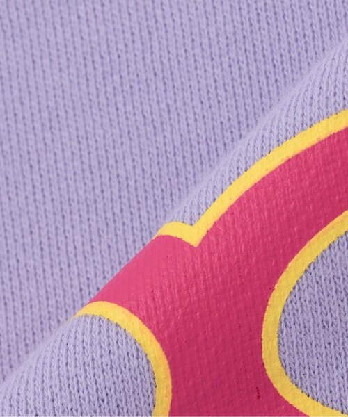 X-girl Stages（エックスガールステージス）の「ミルズロゴトレーナー（スウェット・キッズ・ラベンダー/スモークピンク/ブラック/トップグレー・110cm/120cm/140cm/130cm/90cm/100cm/80ｃｍ）」の10枚目の写真