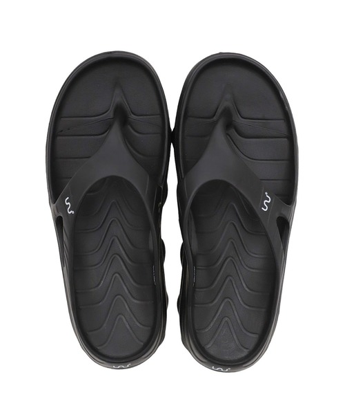 Doubleu（ダブリュー）の「doubleu / ダブリュー：RIVA MEN - BLACK -：25-W4-MEN[COR]（サンダル・メンズ・ブラック・41/42/40）」の6枚目の写真