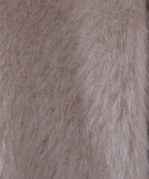 NATURAL BEAUTY BASIC(ナチュラルビューティーベーシック)の「◇ヘアリーラメニットシリーズ Vネックカーディガン(カーディガン/ボレロ・レディース・オレンジ/ベージュ/チャコールグレー・FREE)」の22枚目の写真