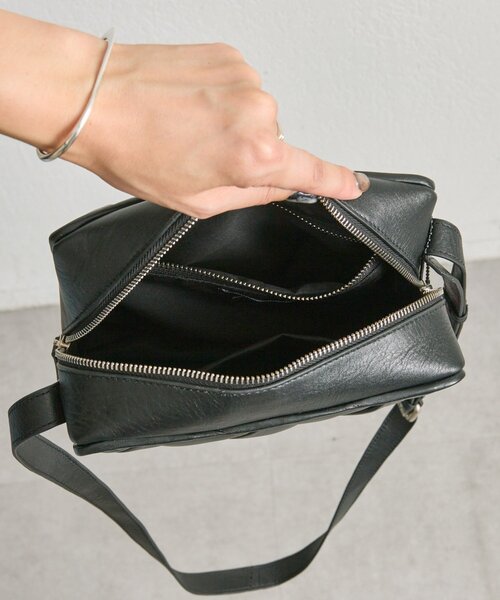 [dot]ear PAPILLONNER メッシュ ショルダーバッグ ear PAPILLONNER｜《本革》ONE.(ワンドット)別注メッシュ