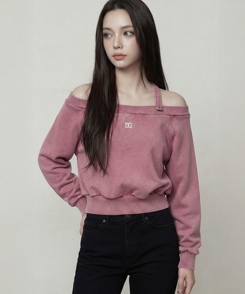 DURAS（デュラス）の「ショルダーベルトマルチスウェット（スウェット・レディース・ブラック/ブラウン/ピンク/レオパード・FREE）」の3枚目の写真