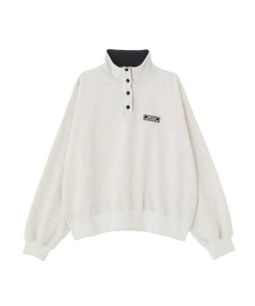 FREE'S MART(フリーズマート)の「◆スタンドネックバイカラースウェット(スウェット・レディース・ホワイト/ホワイト系その他・FREE)」の19枚目の写真