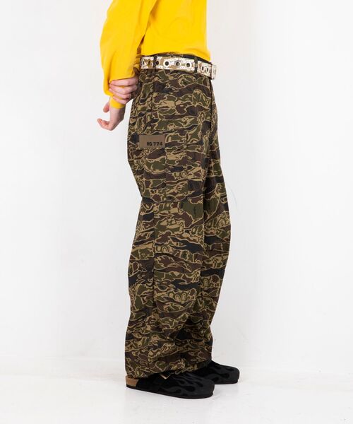 HYSTERIC GLAMOUR(ヒステリックグラマー)の「6ポケットカーゴパンツ(カーゴパンツ・メンズ・ブラック/カーキ/その他2/カーキ系・SMALL/MEDIUM/LARGE)」の10枚目の写真