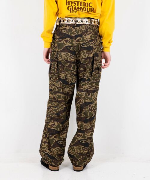 HYSTERIC GLAMOUR(ヒステリックグラマー)の「6ポケットカーゴパンツ(カーゴパンツ・メンズ・ブラック/カーキ/その他2/カーキ系・SMALL/MEDIUM/LARGE)」の9枚目の写真