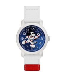 FOSSIL（フォッシル）の「フォッシル | ディズニー Disney x Fossil Mickey Mouse Astronaut Watch 限定版 ミッキーマウス 宇宙飛行士 ウォッチ 腕時計 ユニセックス アナログ ファブリック LE1194（アナログ腕時計・メンズ）」