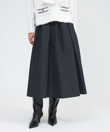 【EPOCA STORIA】シャンブレータフタスカート《WEB&EPOCA THE SHOP店舗限定》