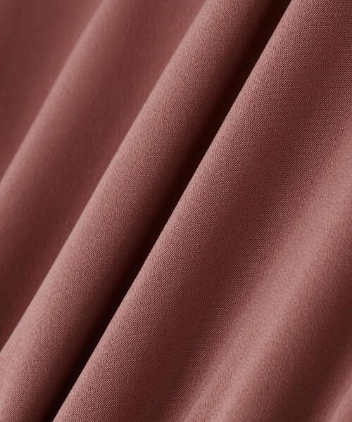 PROPORTION BODY DRESSING(プロポーションボディドレッシング)の「クルミ釦付きギャザーワンピース / 1215240110(ワンピース・レディース・ベージュ/ピンク/ブラック系その他・MEDIUM/P/S/SMALL)」の5枚目の写真