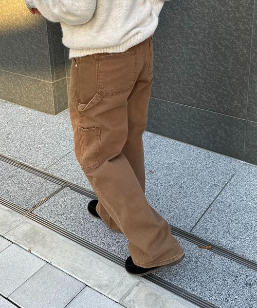 CANAL JEAN(キャナルジーン)の「El mar ツイルペインターパンツ 512(デニムパンツ・レディース・ブラウン・MEDIUM/SMALL)」の15枚目の写真