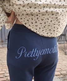 Birthday room（バースデイルーム）の「ロゴブーツカットパンツ/logo boot cut pants（スウェットパンツ・レディース）」