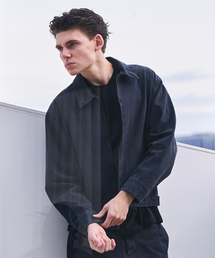 NAMELESSNESS / ネームレスネス HERRINGBONE ZIP BLOUSON