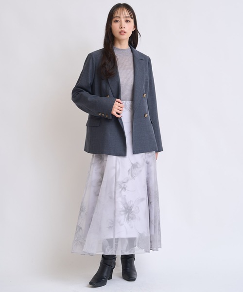 NOELA(ノエラ)の「ウールダブルブレストジャケット(その他アウター・レディース・ブラウン/チャコールグレー・S/M)」の17枚目の写真