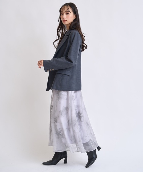 NOELA(ノエラ)の「ウールダブルブレストジャケット(その他アウター・レディース・ブラウン/チャコールグレー・S/M)」の19枚目の写真