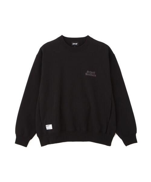Schott/ショット/B.S CREW SWEAT/ブラックシープ クルーネック