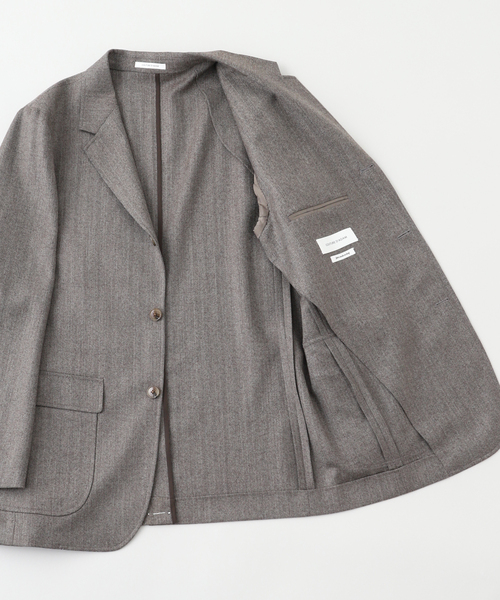 Couture d'adam（クチュールドアダム）の「COUTURE D’ADAM (クチュール ド アダム) 別注 SACK ジャケット(へリンボン)（その他アウター・メンズ・ベージュ・40/42）」の6枚目の写真