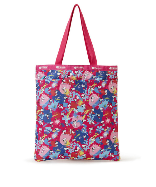 LeSportsac(レスポートサック)の「LARGE EMERALD TOTE ピーナッツプレイタイム(トートバッグ・レディース・ピンク・FREE)」の4枚目の写真