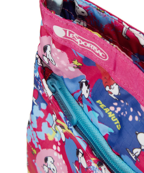 LeSportsac(レスポートサック)の「LARGE EMERALD TOTE ピーナッツプレイタイム(トートバッグ・レディース・ピンク・FREE)」の7枚目の写真