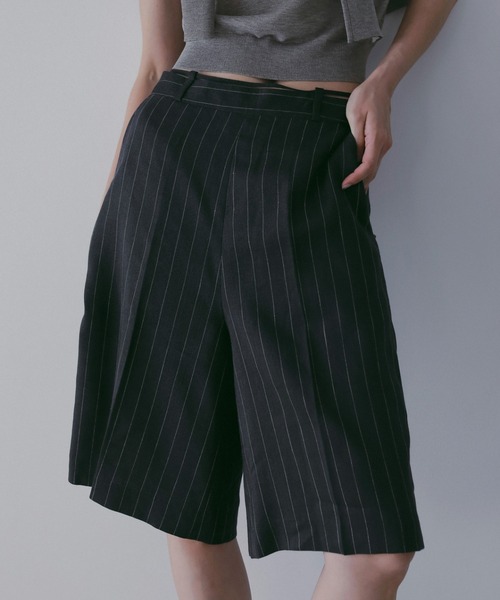 Linen Half Pants（その他パンツ）｜anuke（アンヌーク）の