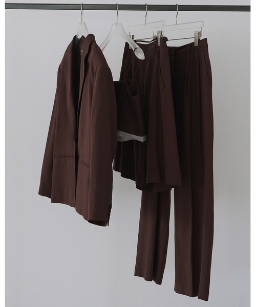 anuke(アンヌーク)の「Linen Half Pants(その他パンツ・レディース・ネイビー/ブラウン・36inch/38inch)」の14枚目の写真
