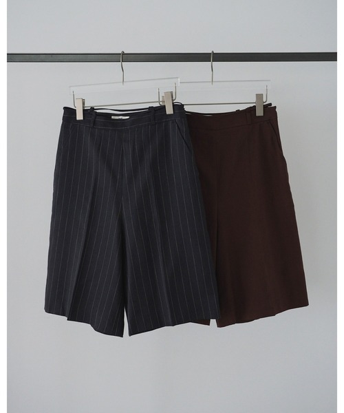 anuke(アンヌーク)の「Linen Half Pants(その他パンツ・レディース・ネイビー/ブラウン・36inch/38inch)」の15枚目の写真