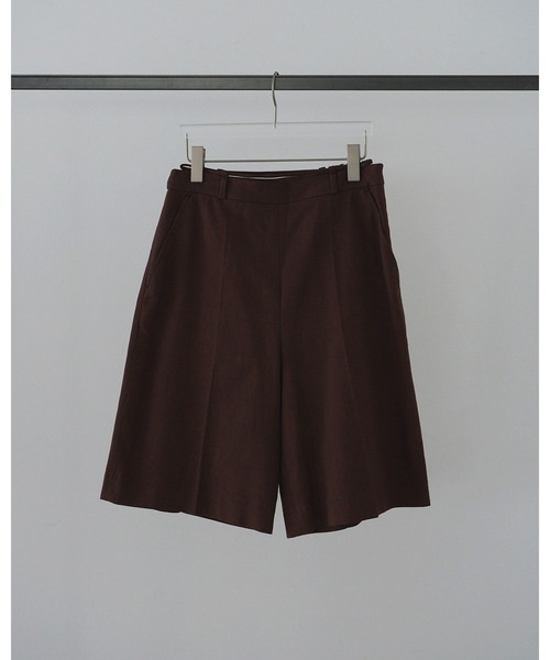 anuke(アンヌーク)の「Linen Half Pants(その他パンツ・レディース・ネイビー/ブラウン・36inch/38inch)」の16枚目の写真