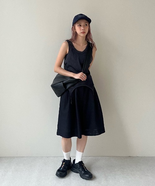 anuke(アンヌーク)の「Linen Half Pants(その他パンツ・レディース・ネイビー/ブラウン・36inch/38inch)」の22枚目の写真