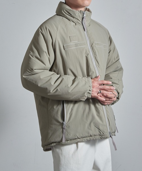 HOUSTON（ヒューストン）の「【HOUSTON】LEVEL 7 JACKET 50323 レベル7ジャケット モンスターパーカー（ダウンジャケット/コート・メンズ・グレー/オリーブ/ブラック・L/XL/M）」の17枚目の写真