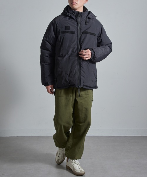 HOUSTON（ヒューストン）の「【HOUSTON】LEVEL 7 JACKET 50323 レベル7ジャケット モンスターパーカー（ダウンジャケット/コート・メンズ・グレー/オリーブ/ブラック・L/XL/M）」の15枚目の写真