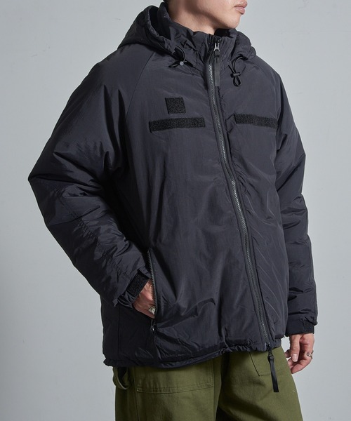 HOUSTON（ヒューストン）の「【HOUSTON】LEVEL 7 JACKET 50323 レベル7ジャケット モンスターパーカー（ダウンジャケット/コート・メンズ・グレー/オリーブ/ブラック・L/XL/M）」の14枚目の写真