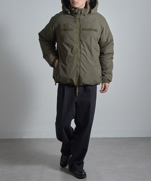 HOUSTON（ヒューストン）の「【HOUSTON】LEVEL 7 JACKET 50323 レベル7ジャケット モンスターパーカー（ダウンジャケット/コート・メンズ・グレー/オリーブ/ブラック・L/XL/M）」の9枚目の写真