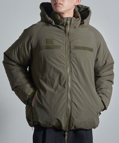 HOUSTON（ヒューストン）の「【HOUSTON】LEVEL 7 JACKET 50323 レベル7ジャケット モンスターパーカー（ダウンジャケット/コート・メンズ・グレー/オリーブ/ブラック・L/XL/M）」の5枚目の写真