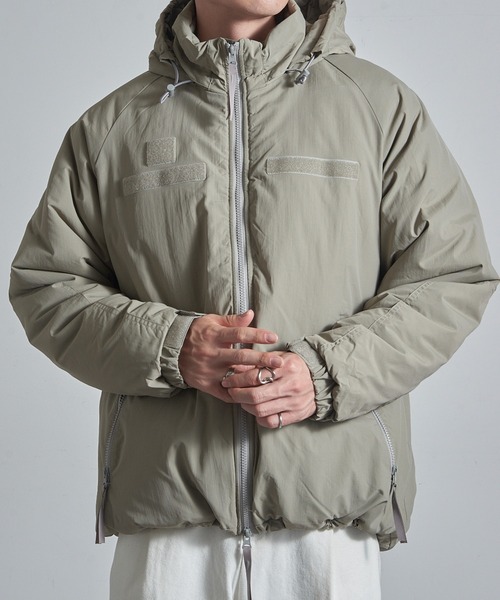 HOUSTON（ヒューストン）の「【HOUSTON】LEVEL 7 JACKET 50323 レベル7ジャケット モンスターパーカー（ダウンジャケット/コート・メンズ・グレー/オリーブ/ブラック・L/XL/M）」の19枚目の写真