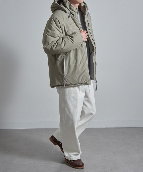 HOUSTON（ヒューストン）の「【HOUSTON】LEVEL 7 JACKET 50323 レベル7ジャケット モンスターパーカー（ダウンジャケット/コート・メンズ・グレー/オリーブ/ブラック・L/XL/M）」の22枚目の写真