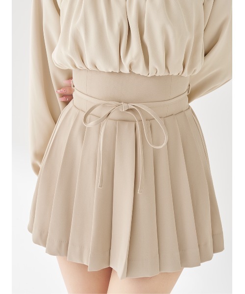ドッキングコルセットプリーツミニワンピース（ワンピース）｜Darich
