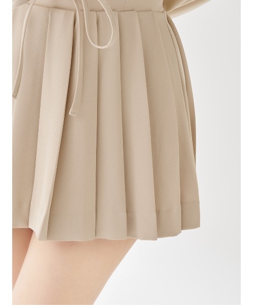 ドッキングコルセットプリーツミニワンピース（ワンピース）｜Darich