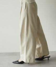 KUREN(クレン)のツイルワイドタックパンツ(チノパンツ)