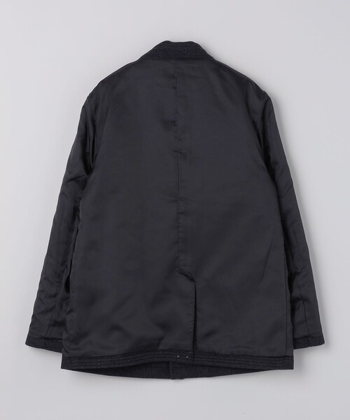 SHIPS Colors（シップス カラーズ）の「SHIPS Colors:ホロウ ウール シングルピーコート（ピーコート・メンズ・ダークブルー/グレー・MEDIUM/LARGE/X-LARGE）」の7枚目の写真