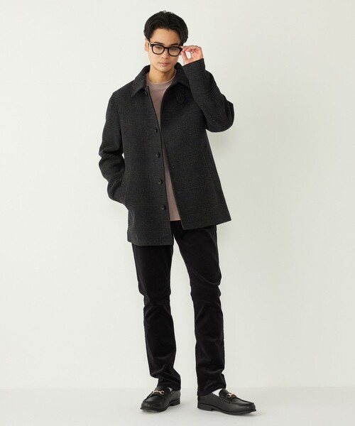 SHIPS Colors:ホロウ ウール シングルピーコート（ピーコート）｜SHIPS