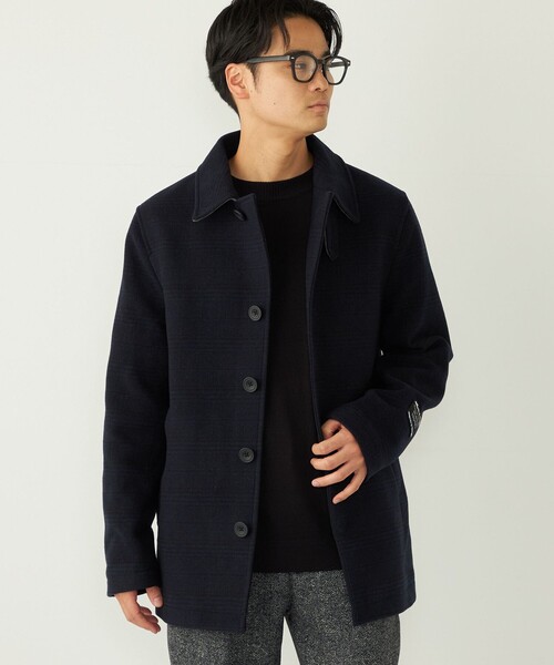 SHIPS Colors:ホロウ ウール シングルピーコート（ピーコート）｜SHIPS