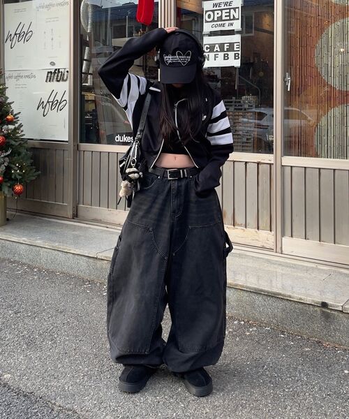 DNSR(ディーエヌエスアール)の「ブラシカーペンターデニムパンツブラック(デニムパンツ・メンズ・その他・SMALL/LARGE/X-LARGE/MEDIUM)」の3枚目の写真