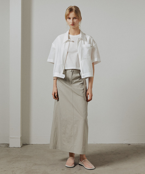 ARTID(アルティーダ)の「シアーラップ半袖ジャケット_WHITE(テーラードジャケット・レディース・ホワイト・SMALL/MEDIUM)」の4枚目の写真