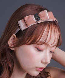 UNIIT（ユニット）の「Os　-オズ-　ベロアリボンーカチューシャ（カチューシャ）」