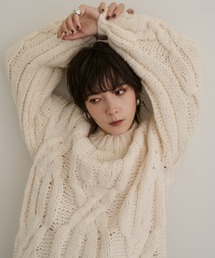 DFFUR. | バルキーケーブルニットプルオーバー(ニット/セーター)
