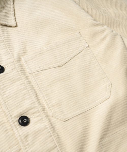 FRIZMWORKS(フリズムワークス)の「CORDUROY FRENCH WORK JACKET _ CREAM(その他アウター・メンズ・その他・SMALL/MEDIUM/LARGE/X-LARGE)」の5枚目の写真