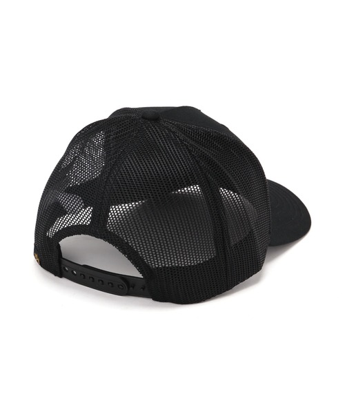 Alpha Industries(アルファインダストリーズ)の「Alpha Industries/アルファインダストリーズ/Alpha Label Trucker Cap/アルファ ラベル トラッカー キャップ(キャップ・メンズ・ブラック/オリーブ系/ネイビー・F)」の4枚目の写真