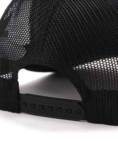 Alpha Industries(アルファインダストリーズ)の「Alpha Industries/アルファインダストリーズ/Alpha Label Trucker Cap/アルファ ラベル トラッカー キャップ(キャップ・メンズ・ブラック/オリーブ系/ネイビー・F)」の9枚目の写真