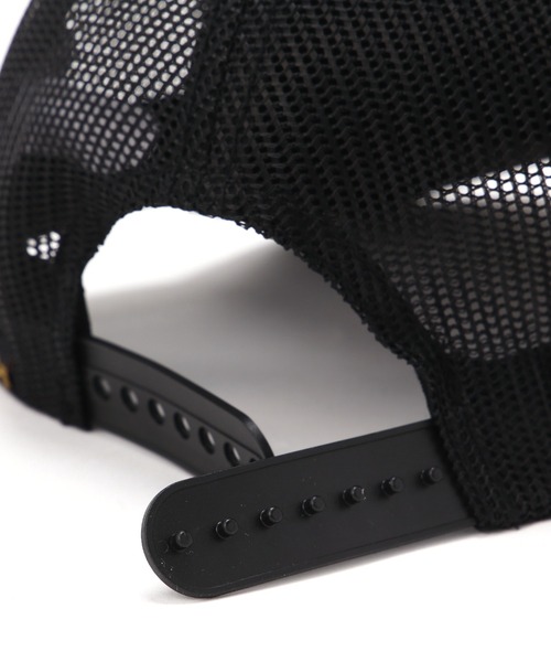 Alpha Industries(アルファインダストリーズ)の「Alpha Industries/アルファインダストリーズ/Alpha Label Trucker Cap/アルファ ラベル トラッカー キャップ(キャップ・メンズ・ブラック/オリーブ系/ネイビー・F)」の10枚目の写真