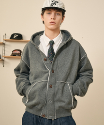 TAKEASY（テイクイージー）の「ボタンアップフード集業（年次コール）（パーカー）」